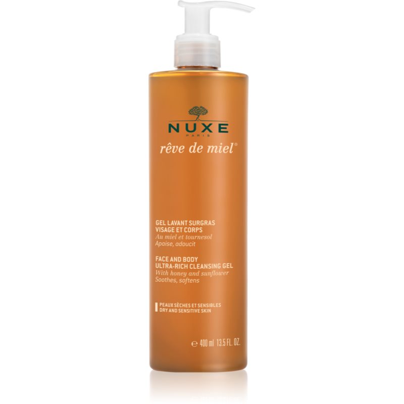 Nuxe Rêve De Miel Gel Detergente Per Pelli Secche E Sensibili 400 Ml