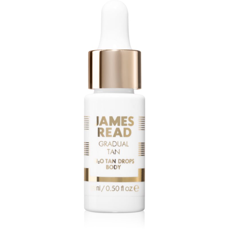 James Read Gradual Tan H2O Tan Drops Gocce Autoabbronzanti Per Il Corpo Colore Light/Medium 15 Ml