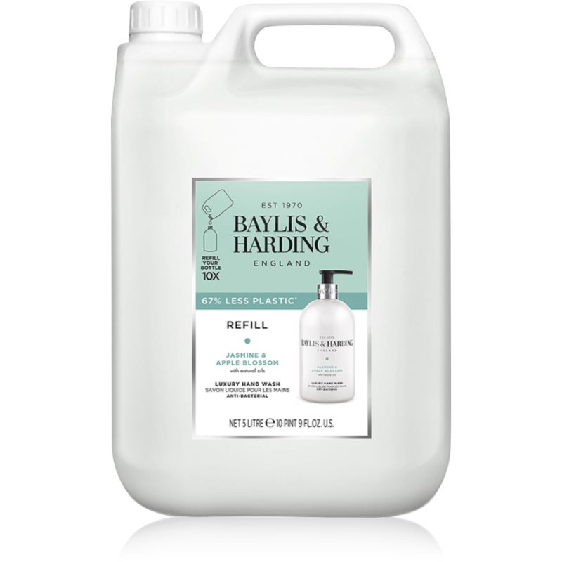 Baylis & Harding Jasmine & Apple Blossom Sapone Liquido Per Le Mani Ricarica 5000 Ml