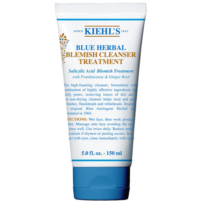 Kiehl'S Blue Herbal Gel Cleanser Gel Detergente Per Pelli Problematiche Da Donna 150 Ml