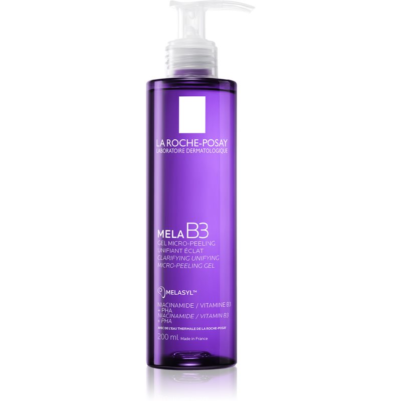 La Roche-Posay Mela B3 Gel Detergente Viso Per Unificare Il Tono Della Pelle 200 Ml