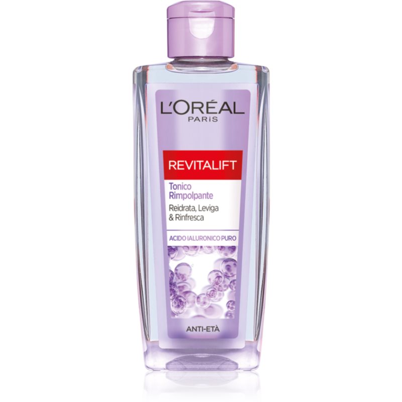 L’Oréal Paris Revitalift Filler Lozione Tonica Idratante Contro I Primi Segni Di Invecchiamento Della Pelle 200 Ml