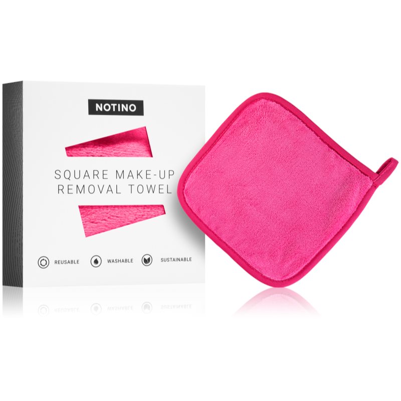 Notino Spa Collection Square Makeup Removing Towel Panno Struccante Colore Pink 1 Pz