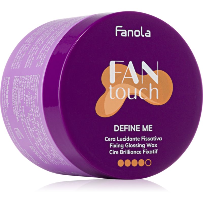Fanola Fan Touch Cera Per Capelli Per Fissare E Modellare 100 Ml