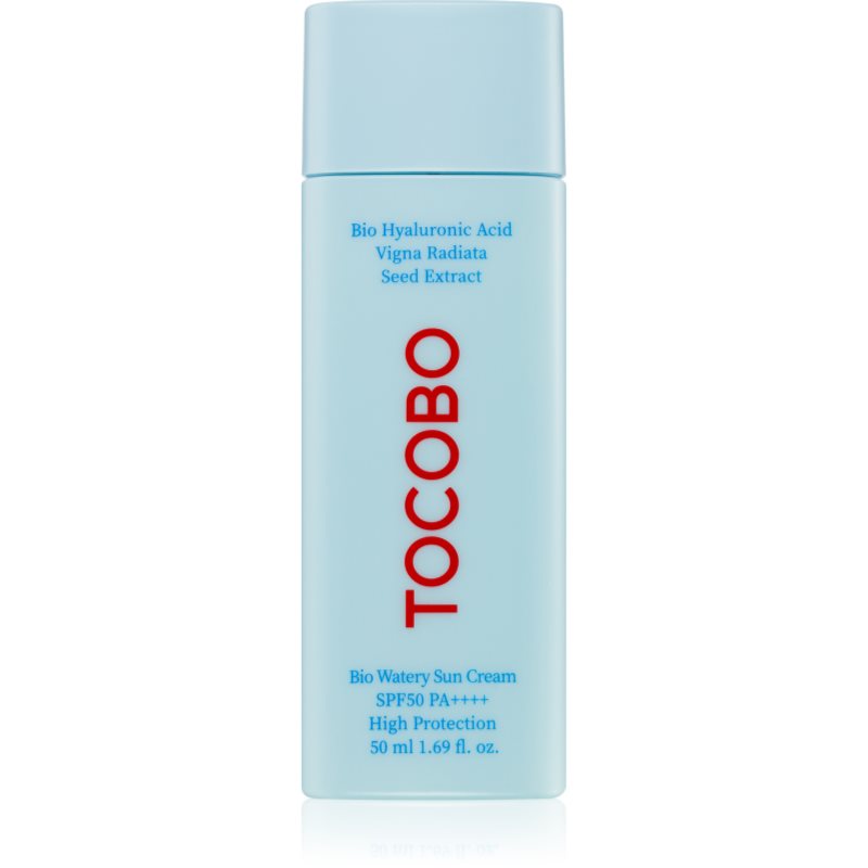 Tocobo Bio Watery Sun Cream Crema-Gel Idratante Leggera Spf 50+ 50 Ml