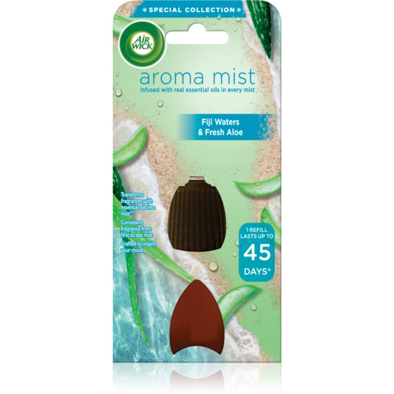 Air Wick Aroma Mist Fiji Water & Fresh Aloe Ricarica Per Diffusori Di Aromi 20 Ml