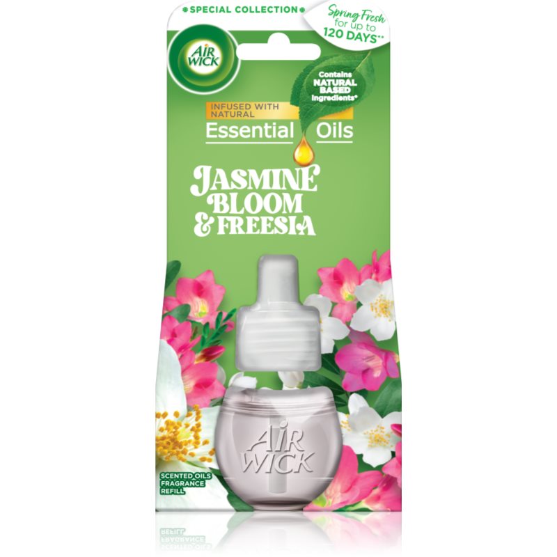 Air Wick Spring Fresh Jasmine Bloom & Freesia Ricarica Per Diffusori Di Aromi 19 Ml
