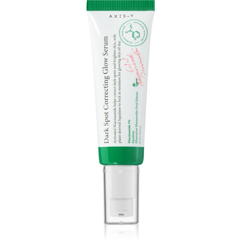 Axis-Y 6+1+1 Advanced Formula Dark Spot Correcting Glow Serum Siero Rigenerante E Illuminante Per Pelli Iperpigmentate 50 Ml