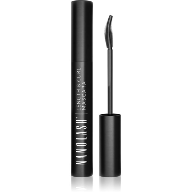 Nanolash Length&Curl Mascara Mascara Per Ciglia Allungate, Curve E Voluminose 10 Ml