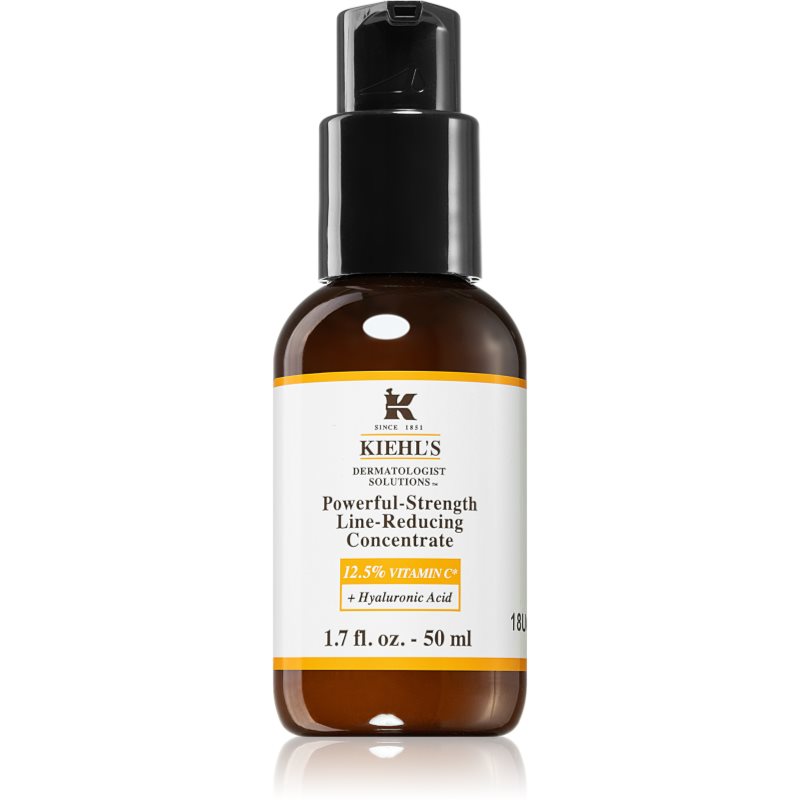 Kiehl'S Dermatologist Solutions Powerful-Strength Line-Reducing Concentrate Siero Antirughe Per Tutti I Tipi Di Pelle 50 Ml
