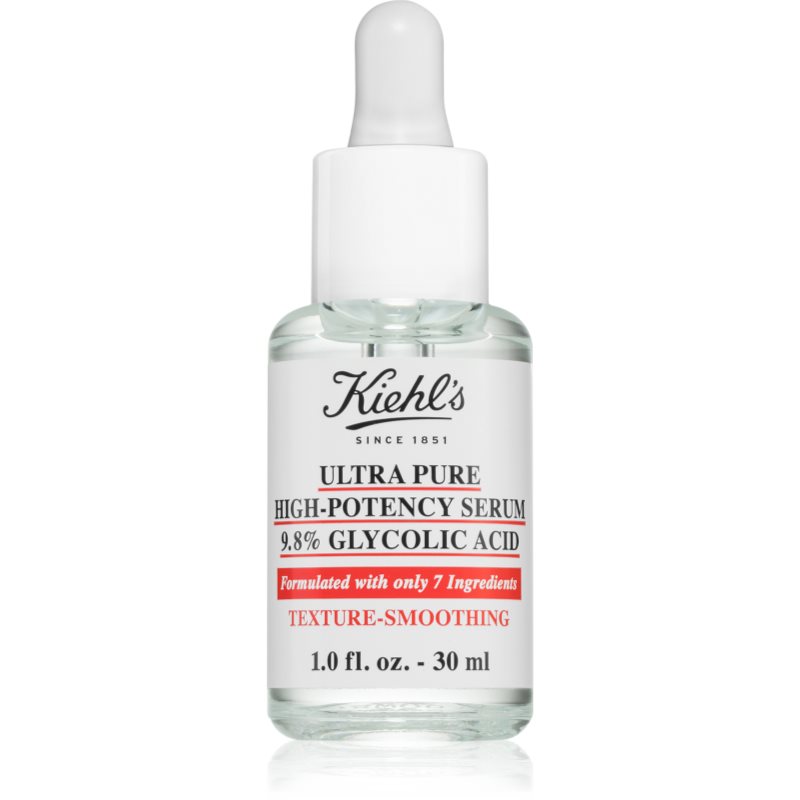 Kiehl'S Ultra Pure High-Potency Serum 9.8% Glycolic Acid Siero Viso Concentrato 30 Ml
