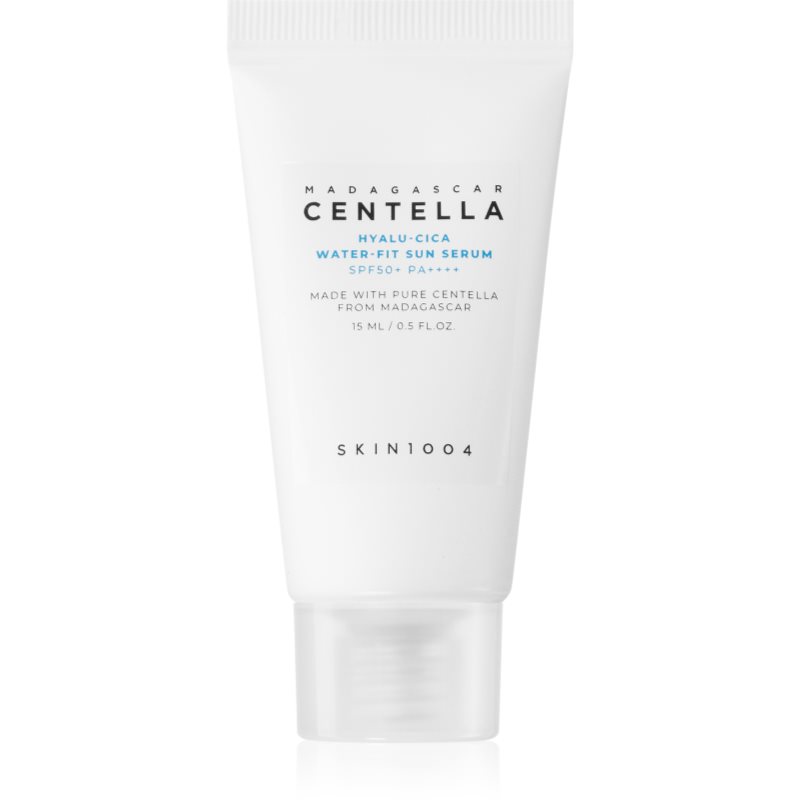 Skin1004 Madagascar Centella Hyalu-Cica Water-Fit Sun Serum Siero Protettivo Effetto Idratante Spf 50+ 15 Ml