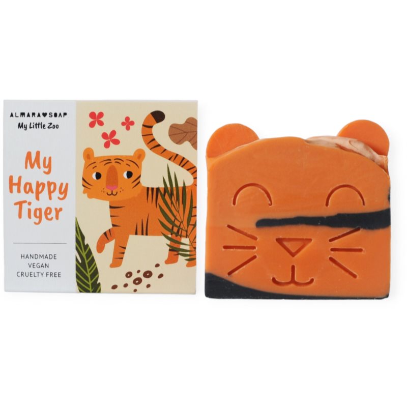 Almara Soap For Kids My Happy Tiger Sapone Fatto A Mano Per Bambini 100 G