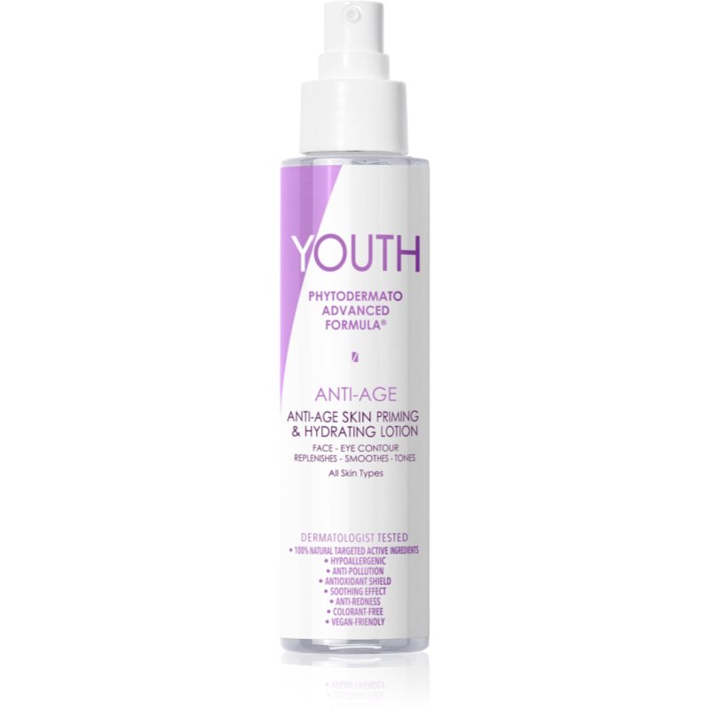 Youth Anti-Age Anti-Age Skin Priming & Hydrating Lotion Lozione Tonica Idratante Viso 100 Ml
