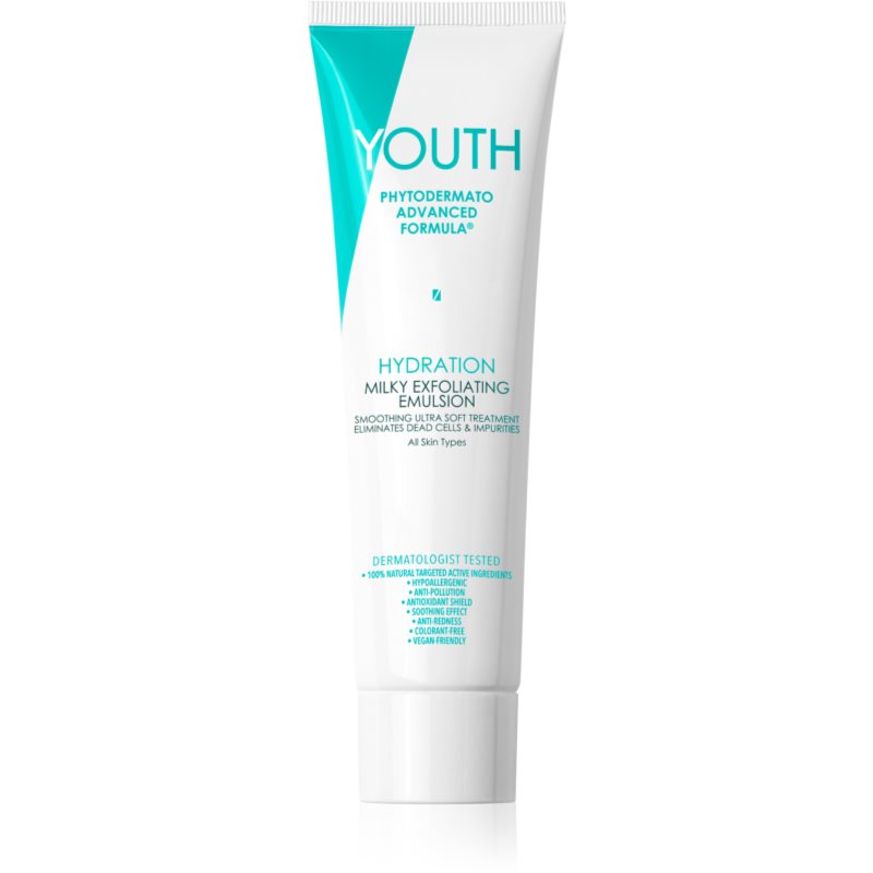Youth Hydration Milky Exfoliating Emulsion Emulsione Detergente Esfoliante 100 Ml