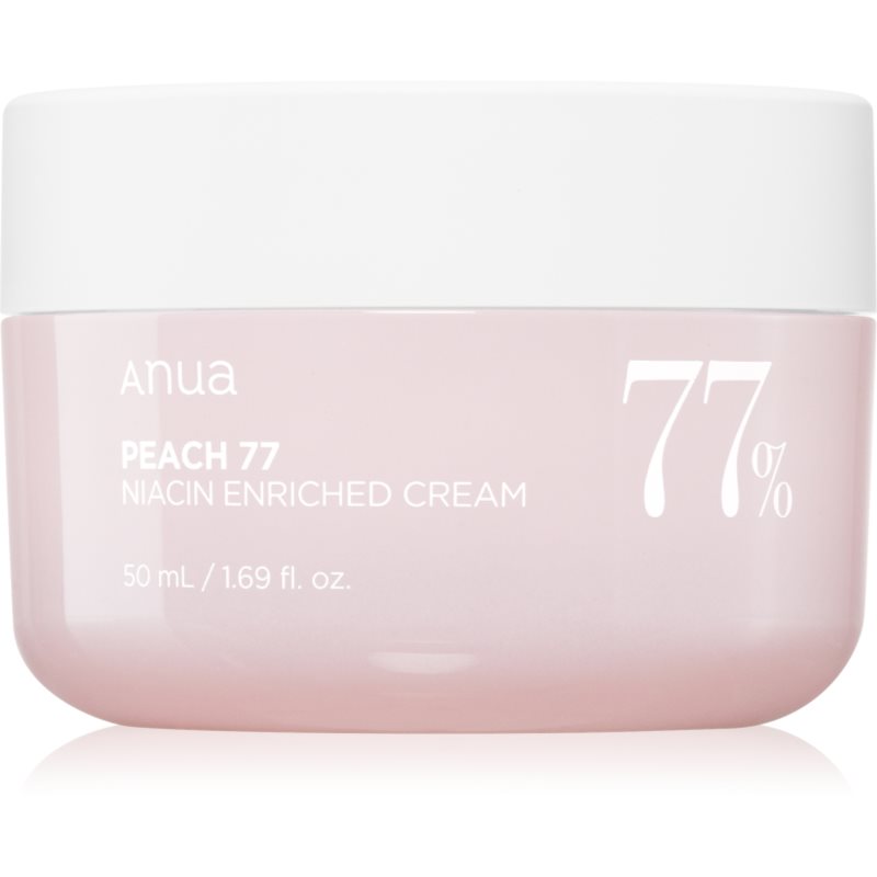 Anua Peach 77% Niacin Enriched Cream Crema Rigenerante Idratante 50 Ml