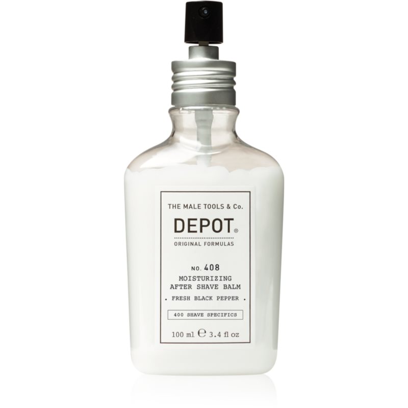 Depot No. 408 Moisturizing After Shave Balm Balsamo Idratante After Shave Fresh Black Pepper 100 Ml