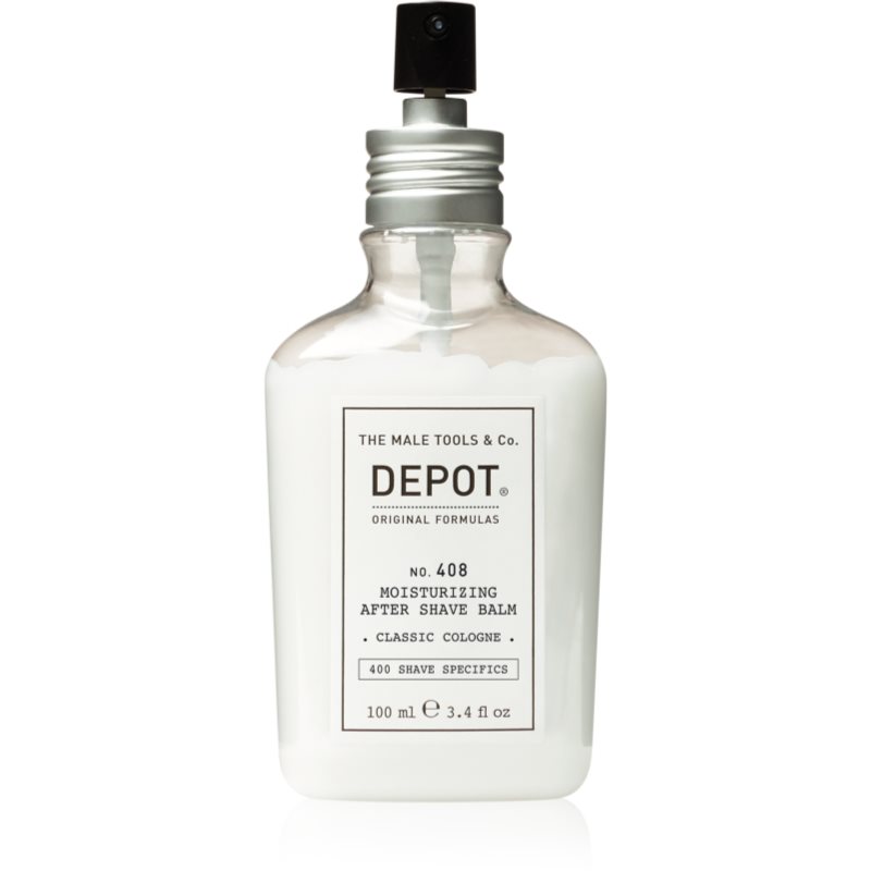 Depot No. 408 Moisturizing After Shave Balm Balsamo After Shave Classic Cologne 100 Ml