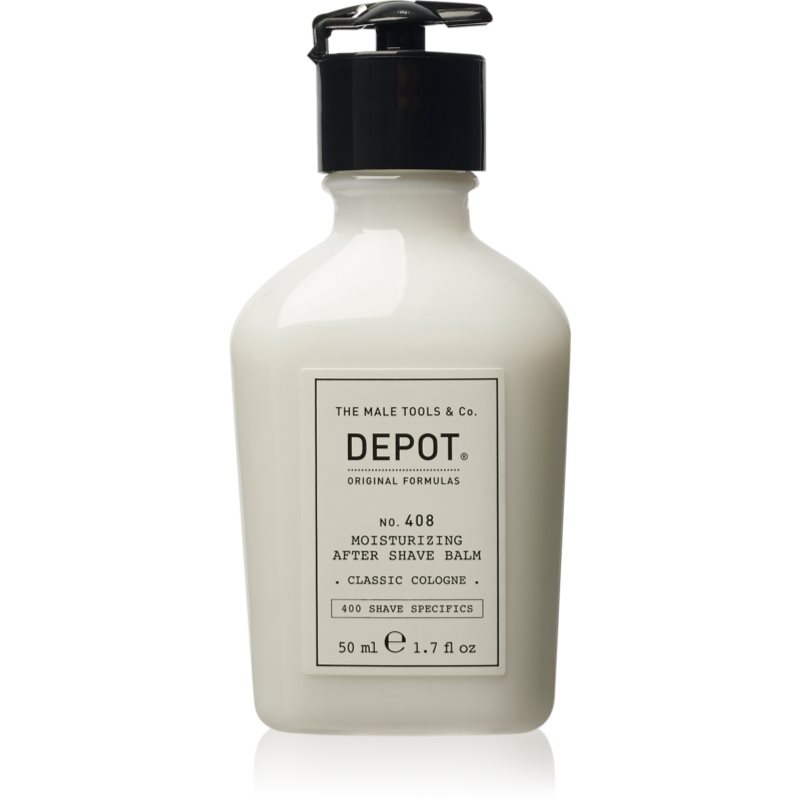 Depot No. 408 Moisturizing After Shave Balm Balsamo After Shave Classic Cologne 50 Ml