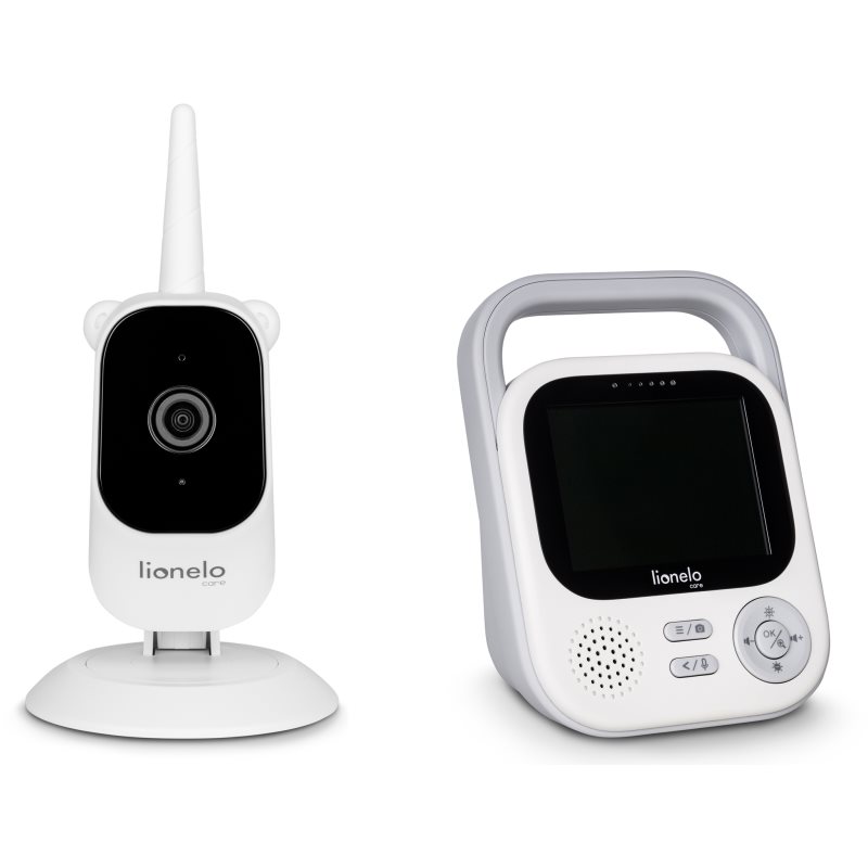 Lionelo Care Babyline 3.2 Video Baby Monitor White 1 Pz
