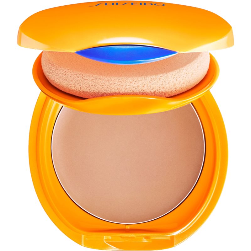 Shiseido Expert Sun Protector Tanning Compact Foundation Spf10 Primer Colorato Per Fondotinta Ricaricabile Colore Honey 12 G