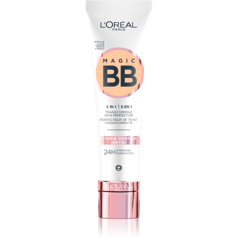 L’Oréal Paris Magic Bb Bb Cream Colore Medio Chiaro 30 Ml