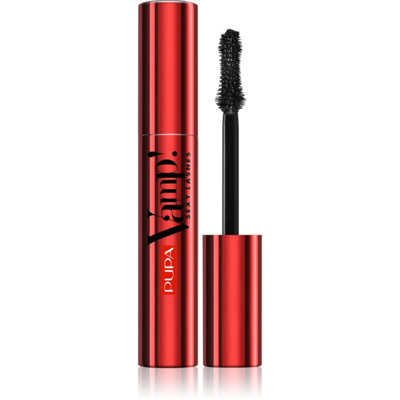 Pupa Vamp! Sexy Lashes Mascara Rinforzante Volume Estremo E Sguardo Intenso Colore 011 Black 12 Ml