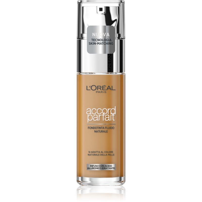 L’Oréal Paris Accord Parfait Fondotinta Liquido Colore 8D 30 Ml
