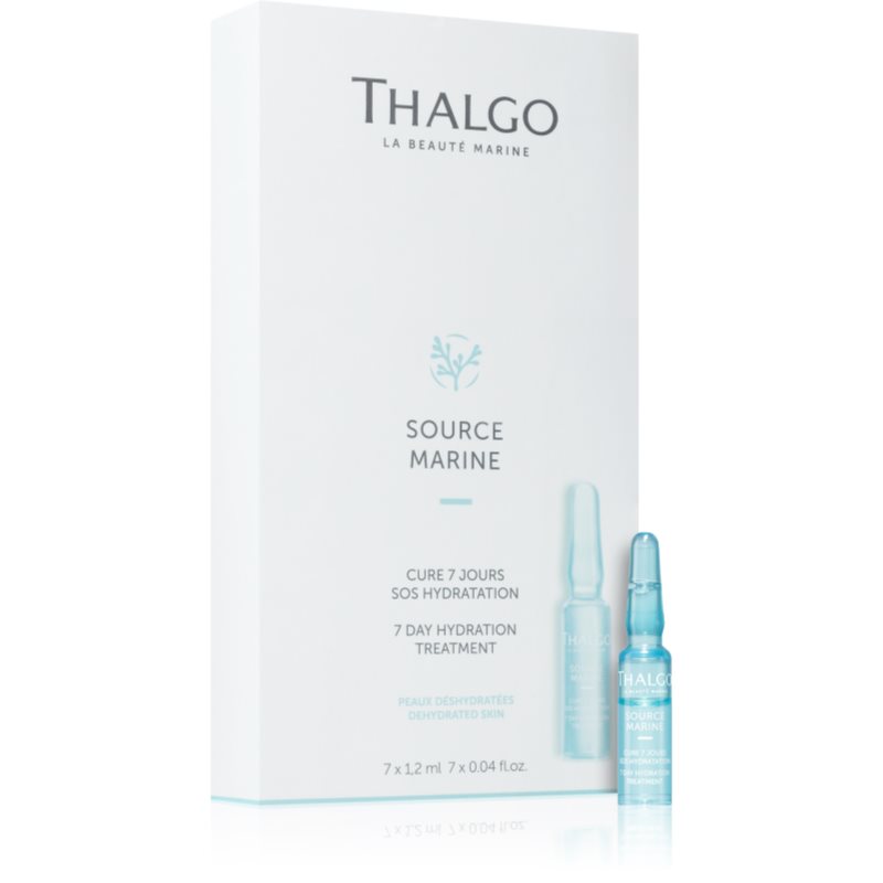 Thalgo Source Marine 7 Day Hydration Treatment Trattamento Rigenerante Di 7 Giorni Per Un'Idratazione Intensa Della Pelle 7X1,2 Ml