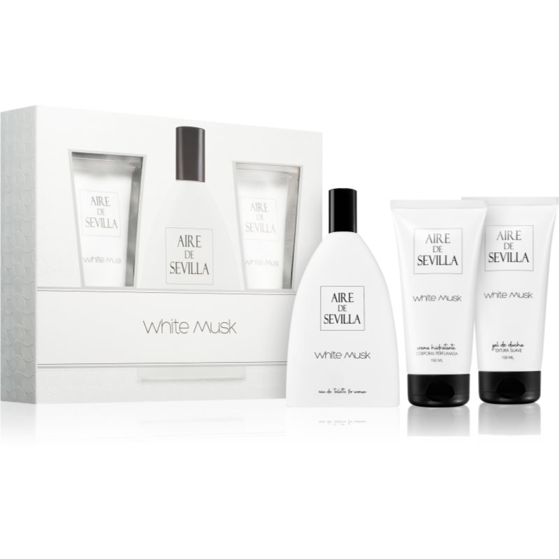 Instituto Español Aire De Sevilla White Musk Confezione Regalo Da Donna