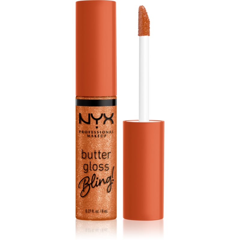 Nyx Professional Makeup Butter Gloss Bling Lucidalabbra Brillante Colore 03 Pricey 8 Ml