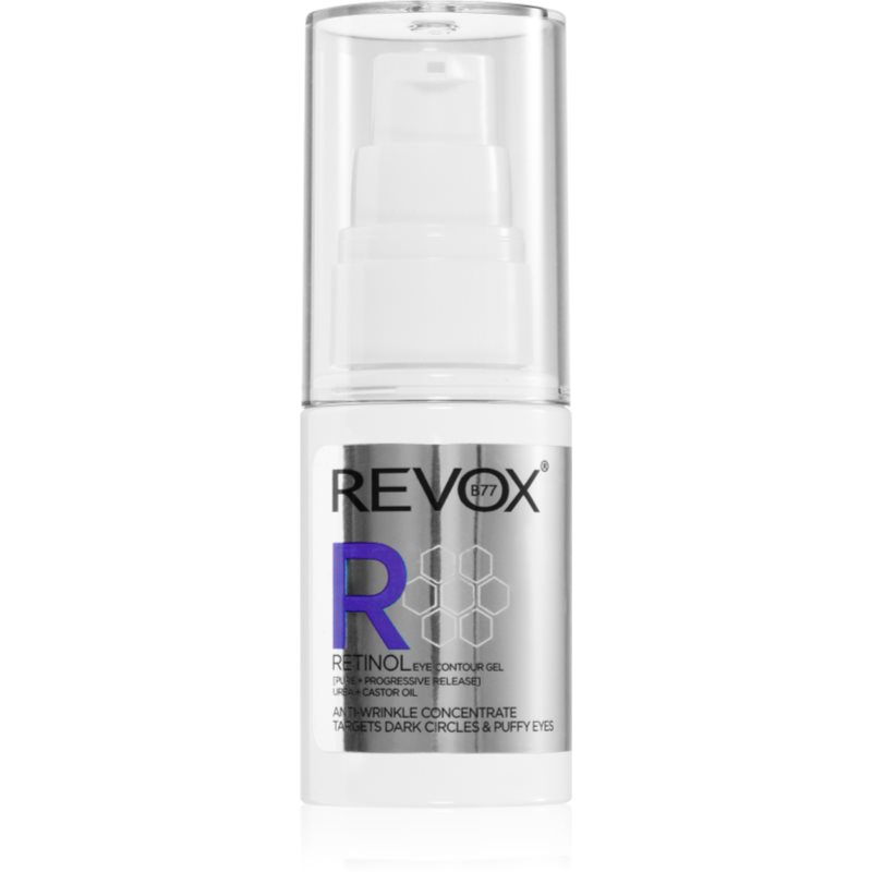 Revox B77 Retinol Eye Contour Gel Crema Antirughe Occhi Contro Gonfiori E Occhiaie 30 Ml