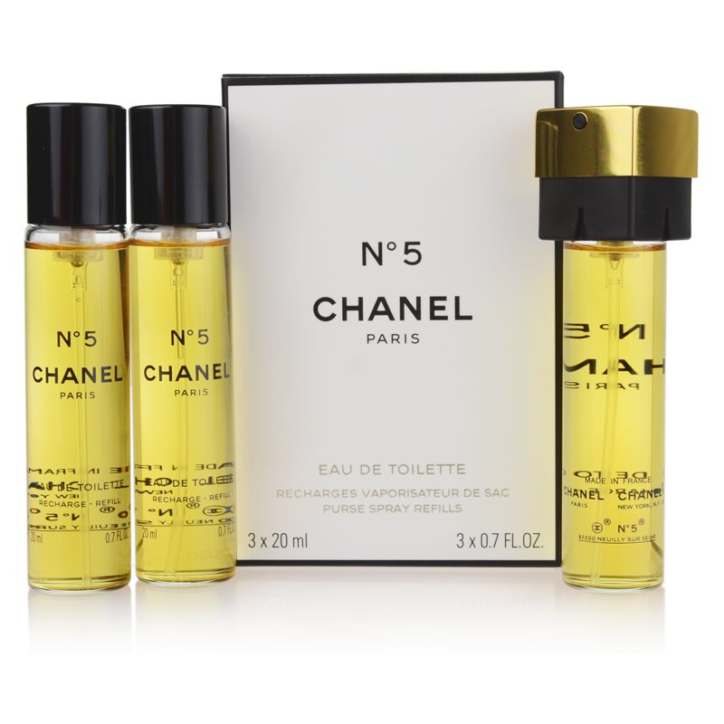Chanel N°5 Eau De Toilette Da Donna 3X20 Ml