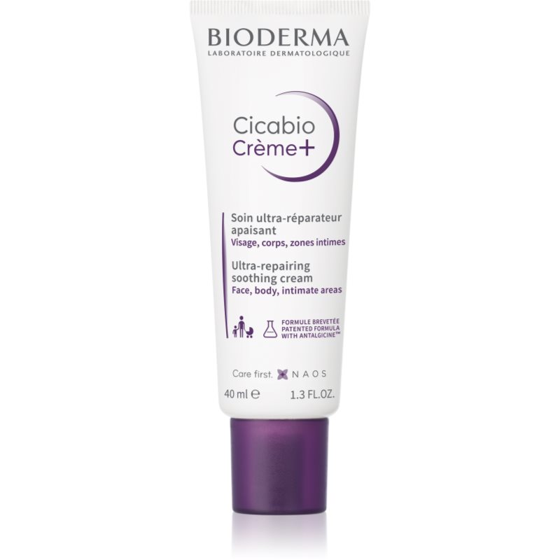 Bioderma Cicabio Créme+ Trattamento Lenitivo E Rigenerante 40 Ml