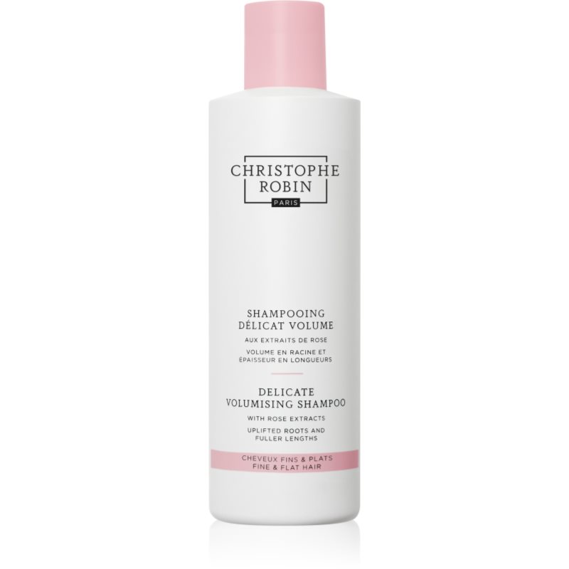 Christophe Robin Delicate Volumizing Shampoo With Rose Extracts Shampoo Volumizzante Per Capelli Delicati E Mosci 250 Ml
