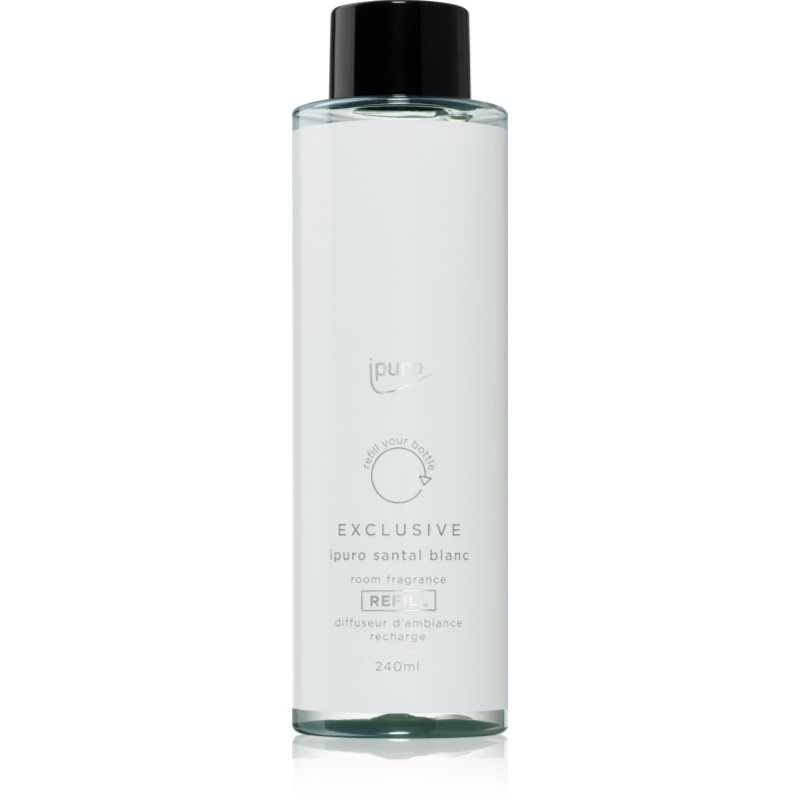 Ipuro Exclusive Santal Blanc Ricarica Per Diffusori Di Aromi 240 Ml