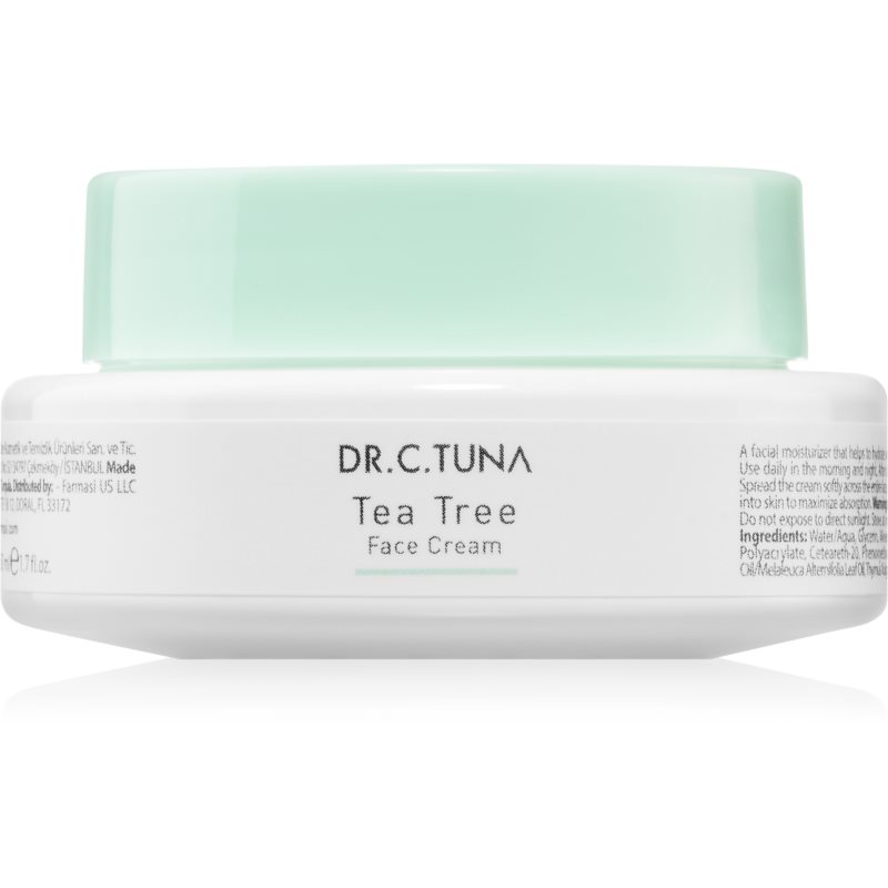 Farmasi Dr. C. Tuna Tea Tree Crema Idratante Per Pelli Grasse 50 Ml