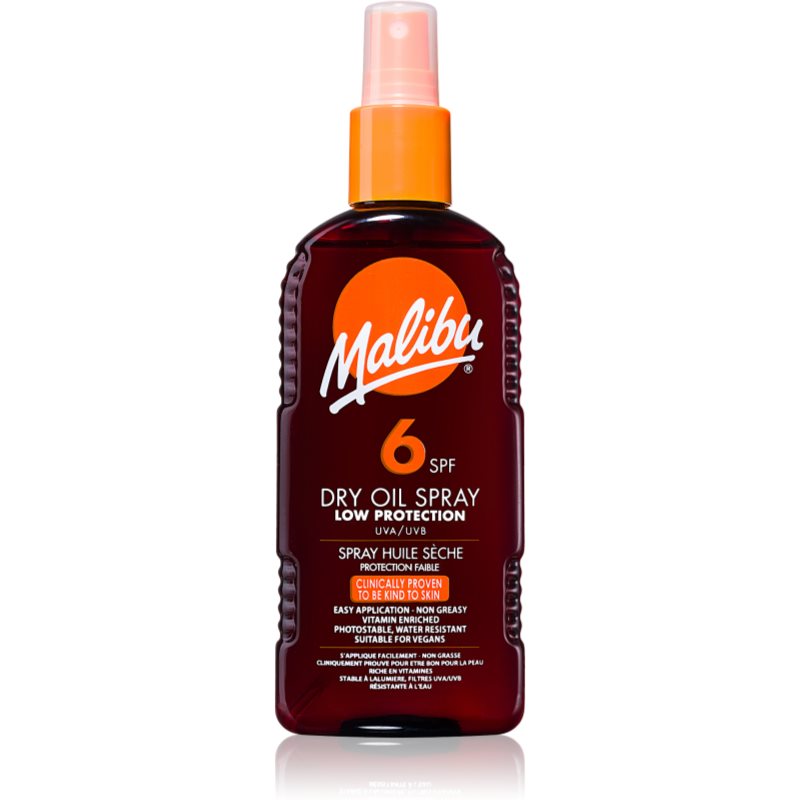 Malibu Dry Oil Spray Olio Secco Spf 6 200 Ml