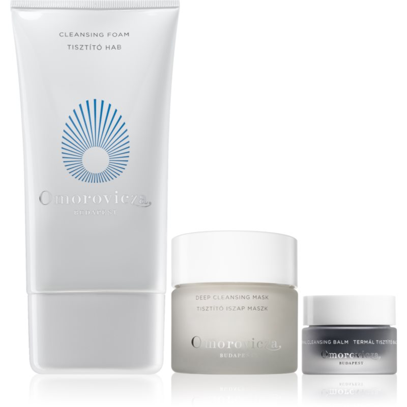 Omorovicza Cleansing And Detoxifying Duo Confezione Regalo Per Una Pulizia Perfetta Della Pelle