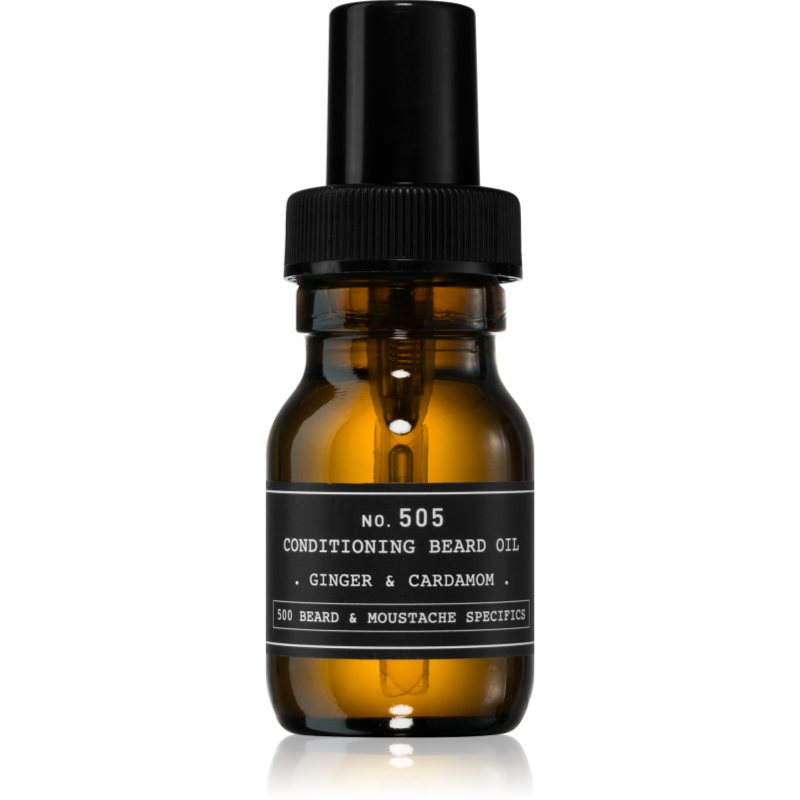 Depot No. 505 Conditioning Beard Oil Olio Da Barba Ginger & Cardamom 30 Ml