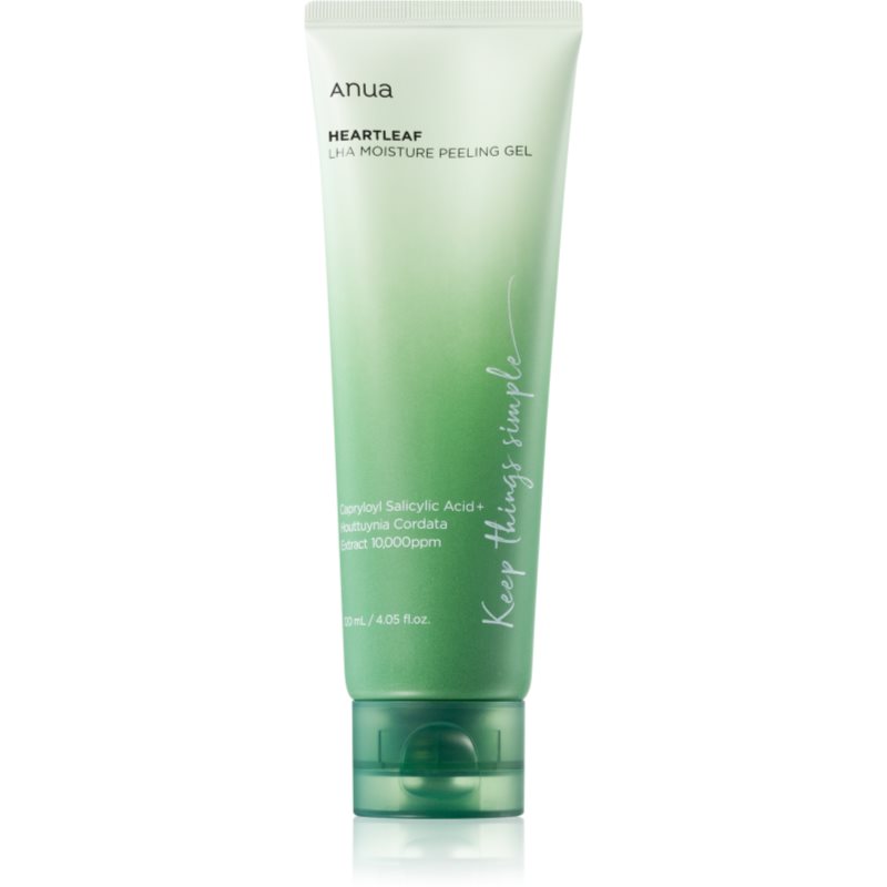 Anua Heartleaf Lha Moisture Peeling Gel Scrub-Gel Delicato Per Pelli Sensibili Con Tendenza All'Acne 120 Ml