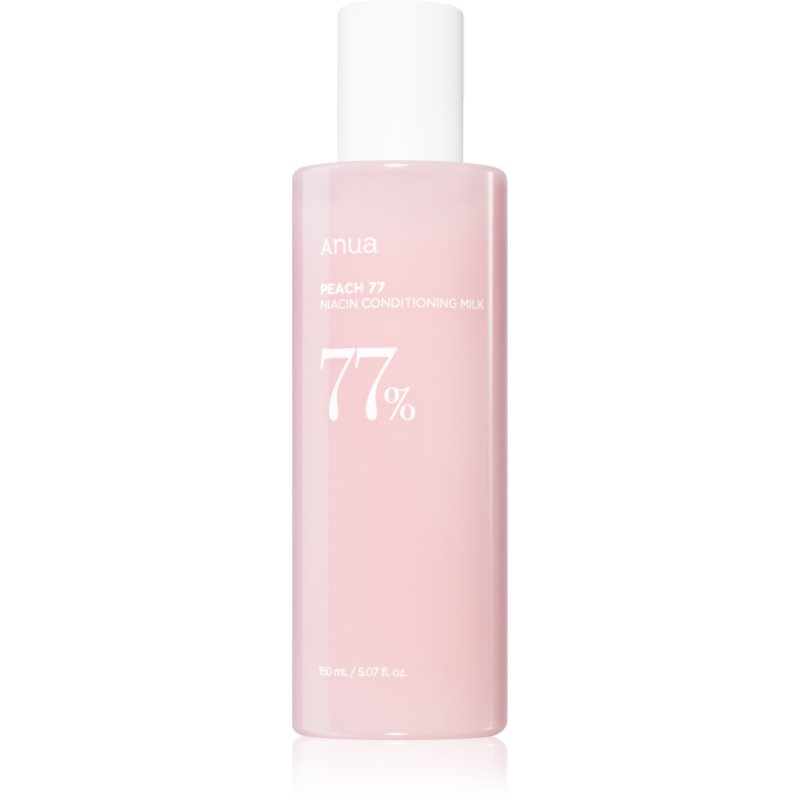 Anua Peach 77% Niacin Conditioning Milk Latte Idratante Viso Per Pelli Sensibili E Secche 150 Ml