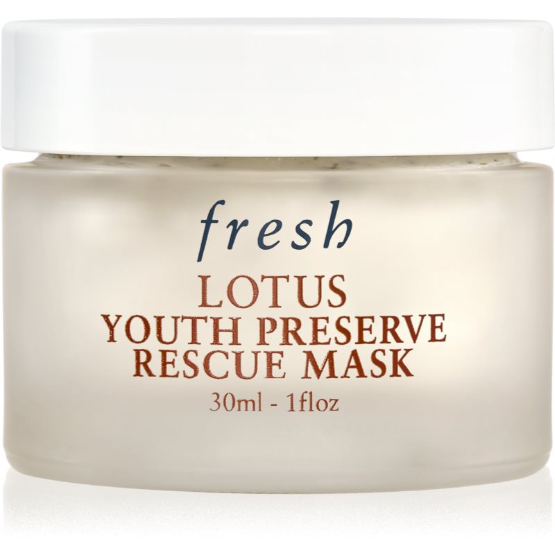Fresh Lotus Youth Preserve Rescue Mask Maschera Esfoliante Anti-Age 30 Ml