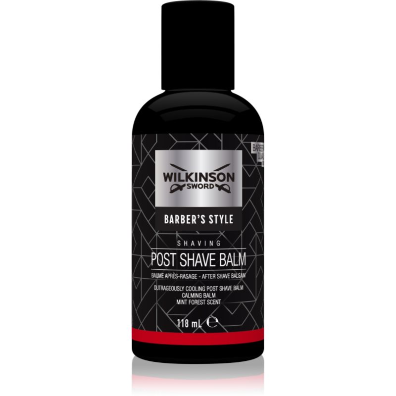 Wilkinson Sword Barbers Style Post Shave Balm Balsamo Post-Rasatura 118 Ml