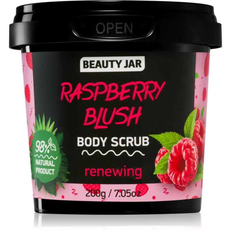 Beauty Jar Raspberry Blush Scrub Rinfrescante Corpo 200 G