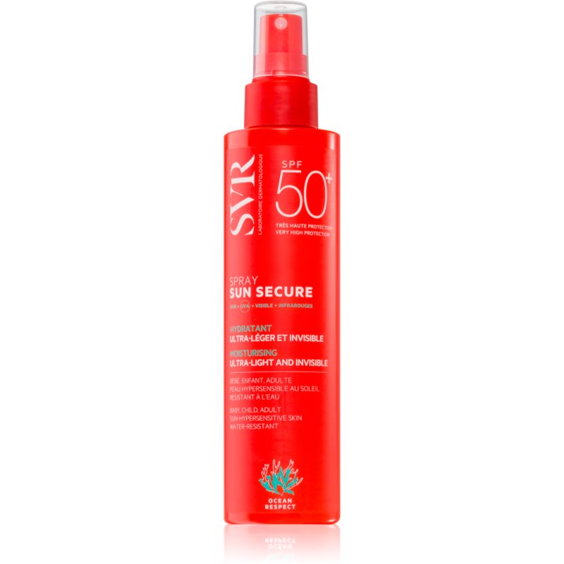 Svr Sun Secure Latte Abbronzante In Spray Spf 50+ 200 Ml