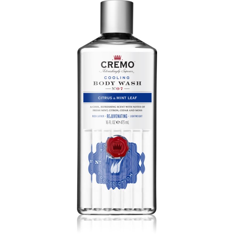 Cremo Cooling Body Wash Citrus & Mint Leaf Gel Doccia Idratante 473 Ml