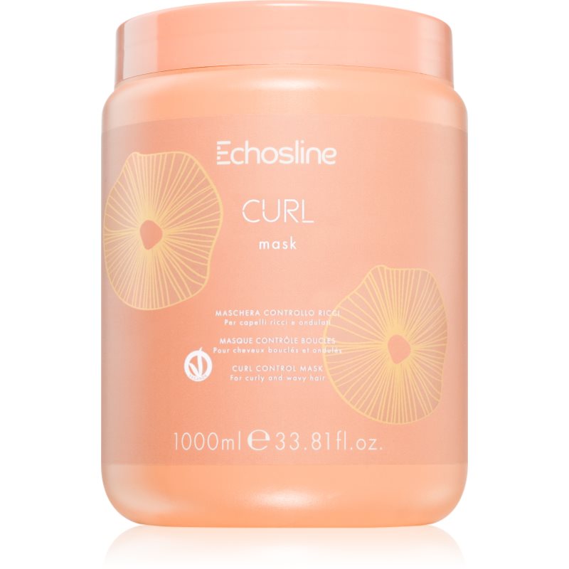 Echosline Curl Mask Maschera Per Capelli Mossi E Ricci 1000 Ml