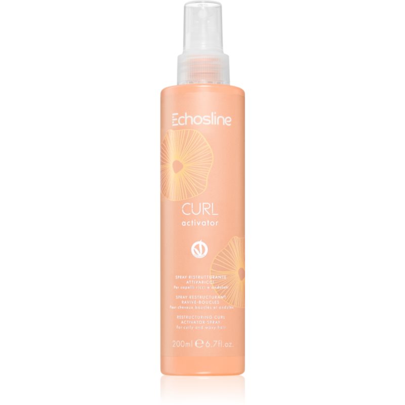 Echosline Curl Activator Spray Per Attivare I Riccioli 200 Ml