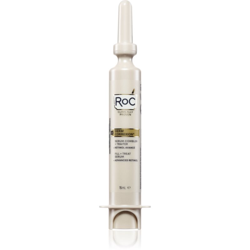 Roc Derm Correxion Fill + Treat Siero Antirughe Con Retinolo 15 Ml
